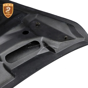 Nouvelle arrivée - Mise à jour du style Te-Chart - Capot avant de voiture en fibre de carbone pour <span class=keywords><strong>Porsche</strong></span> Cayenne 9Y0 - Product Image 6