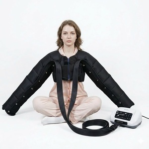 Pompe de récupération par compression d'air à 8 chambres, veste et pantalon de pressothérapie <span class=keywords><strong>pour</strong></span> le corps entier, <span class=keywords><strong>machine</strong></span> de drainage lymphatique par massage - Product Image 1