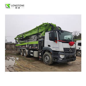 Bomba de hormigón usada Zoomlion montada en camión 37m 49m 50m 52m con motor diésel y componentes principales de motor y transmisión para maquinaria de camiones - Product Image 3