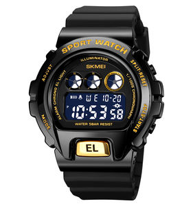 1905 мужские роскошные часы skmei цифровые часы инструкции Новое поступление сигнализации 12/24 часовой формат спортивные мужские часы Relogio - Product Image 6