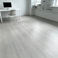 Revêtement de sol SPC imperméable, lames de vinyle de luxe à emboîtement, aspect bois, sol SPC à clic pour bâtiments commerciaux