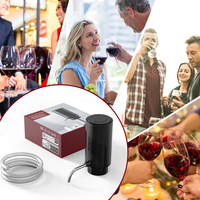 Décanteur de vin électrique rechargeable, aérateur, distributeur et verseur de vin électrique
