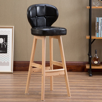 Tabouret de bar moderne de luxe en plastique marron rembourré, pieds en métal, dossier ergonomique, hauteur réglable, pour extérieur, salle à manger, hôtel