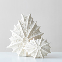 Vente en gros de nouveau vase en céramique pointu créatif oursin haut de gamme moderne pour la décoration d'arrangement floral de bureau à la maison