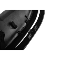 Coques de rétroviseurs style M4 noir brillant, 4 pièces, compatibles avec BMW M3 G80 M4 G82 G83 LHD, remplacement en ABS
