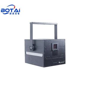BOTAI 30W RGB lazer projektör yüksek güçlü tam renkli ışın efektleri gece kulüpleri için ses aktivasyon manzara yayan kırmızı mavi - Product Image 2