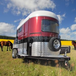 Remorque Électrique de Luxe pour Chevaux avec Espaces de Vie Bien Aérés, Capacité de Charge de 2000 kg - Product Image 5