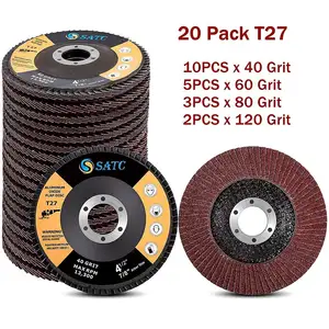 Details about   2Pcs 100mm 4" Flap Disc Sanding Wheels Aluminum Oxide Grinding Wheel For Metal