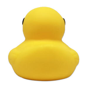 2025 Logo personalizzato bagno di laurea in gomma anatra cigolante suono PVC <span class=keywords><strong>Silicone</strong></span> e plastica giocattolo con gli occhiali per l'istruzione - Product Image 5