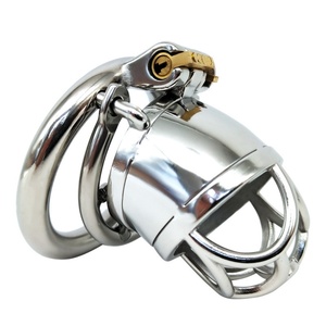 Dispositivo de Castidad Masculino de Acero Inoxidable FRRK 304, Jaula para Pene Resistente, Herramienta Sexual BDSM, Candado para Pene, Producto Sexual para Hombre - Product Image 4