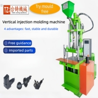 Machine de moulage par injection verticale Tai Zhu 450ST haute efficacité pour matériaux industriels TPU PET, avec pièces importées de qualité supérieure