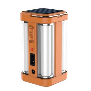 Linterna Portátil de Emergencia para Exteriores, 4 Lados, Recargable, Luz Nocturna, Linterna para Tienda de Campaña, Lámpara LED Solar para Camping y Senderismo - Product Image 1