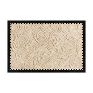 Modern Entrance Doormat Rectangle Abstract <b>Pattern</b> Non-Slip Washable Home Entryway Carpet Polyester Fiber - Product Image 1