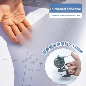 Pellicola in PVC Autoadesiva Satinata, <span class=keywords><strong>Film</strong></span> per Finestre Diffusore di Luce e Privacy per Uffici, Bagni, Appartamenti, Palestre - Product Image 3
