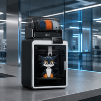 Nouvelle Arrivée : Imprimante 3D K2 Combo Pleine Couleur avec Caméra IA, Nivellement Automatique, Haute Vitesse, Châssis en Alliage d'Aluminium, Compatible PLA, pour Usage Domestique