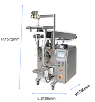 Emballage entièrement automatique machine à emballer les pâtes macaronis humides surgelées nouilles fraîches instantanées spaghetti nouilles humides de riz