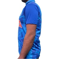 Camiseta de Cricket ODI de las Indias Occidentales OEM ODM, Camiseta de la Copa Mundial T20, Camiseta de Cricket Personalizada, Camiseta de Cricket Sublimada para Hombre