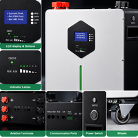 Batterie solaire à ions sodium 10 kWh avec BMS intelligent, protocole multi-onduleur et surveillance par application