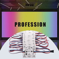 Bandes LED programmables en couleur pleine 24V avec circuit intégré externe pour bars et KTV