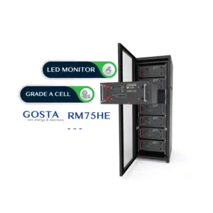 GOSTA RM75HE 5KWH 7.5KWH 10KWH 14KWH 15KWH Rack-Mounted Energy Storage Pro not Dry Cell Alkaline Battery Batteries