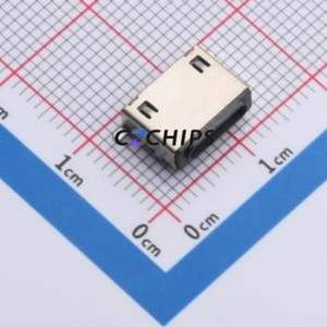 XDAP-0105-0256 USB Connector SMD Connector ( Gender: Female )( Mounting Type: Horizontal Mount )( Number of Contacts: 10P ) - Product Image 1