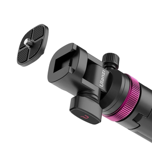 Trípode de Luz de Liberación Rápida <span class=keywords><strong>Ulanzi</strong></span> <span class=keywords><strong>MT</strong></span> 89 de 2 Metros con Soporte de Zapata Fría, Extensible, para Fotografía, con Abrazadera para Teléfono y Cámara, Modelo MT89 - Product Image 4