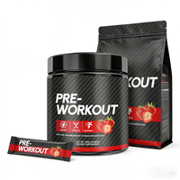 Julong Private Label Pre-Workout Creatine Monohydraat Poeder Spieropbouw Energie Supplement Helpt Explosieve Energie Te Versterken