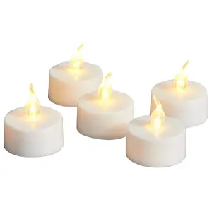 China Factory Bulk LED Tealight Candles Safety Flameless Plastic Electric Candles