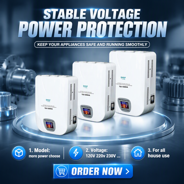 Whole Sales Price Servo Voltage Stabilizer Single Phase 230v 15kva