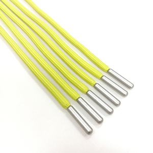 Cordón Ajustable Personalizado de Alta Calidad con Aglets Metálicos para Pantalones Deportivos, con Logotipo OEKO - Product Image 1