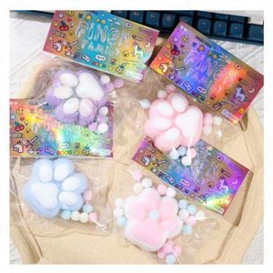 TOYSRUNNER Jouet Squishy Patte de Chat Ultra Doux Qualité Premium Kawaii, Balle Sensorielle Anti-Stress Thérapeutique pour Enfants de 5 à 13 ans et plus - Product Image 2