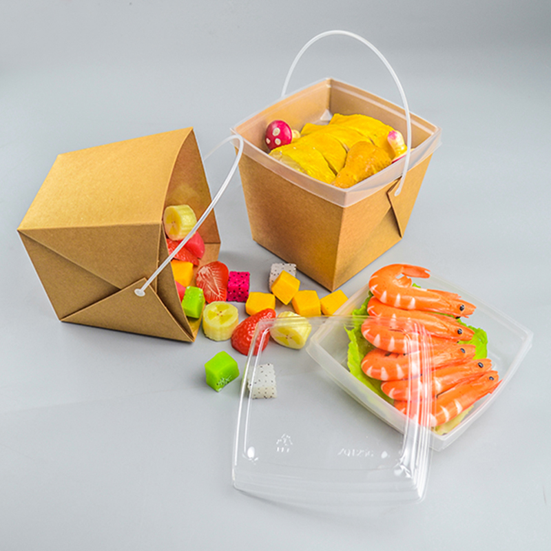 bbq bento box kraft paper yalu box