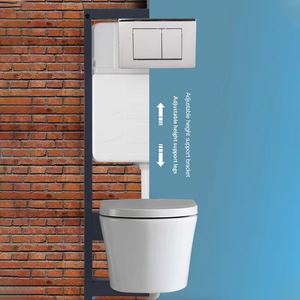 <span class=keywords><strong>Cisterna</strong></span> Empotrada, Tanque de Agua Oculto para Inodoro, Material PP, Diseño Moderno, Directo de Fábrica - Product Image 4