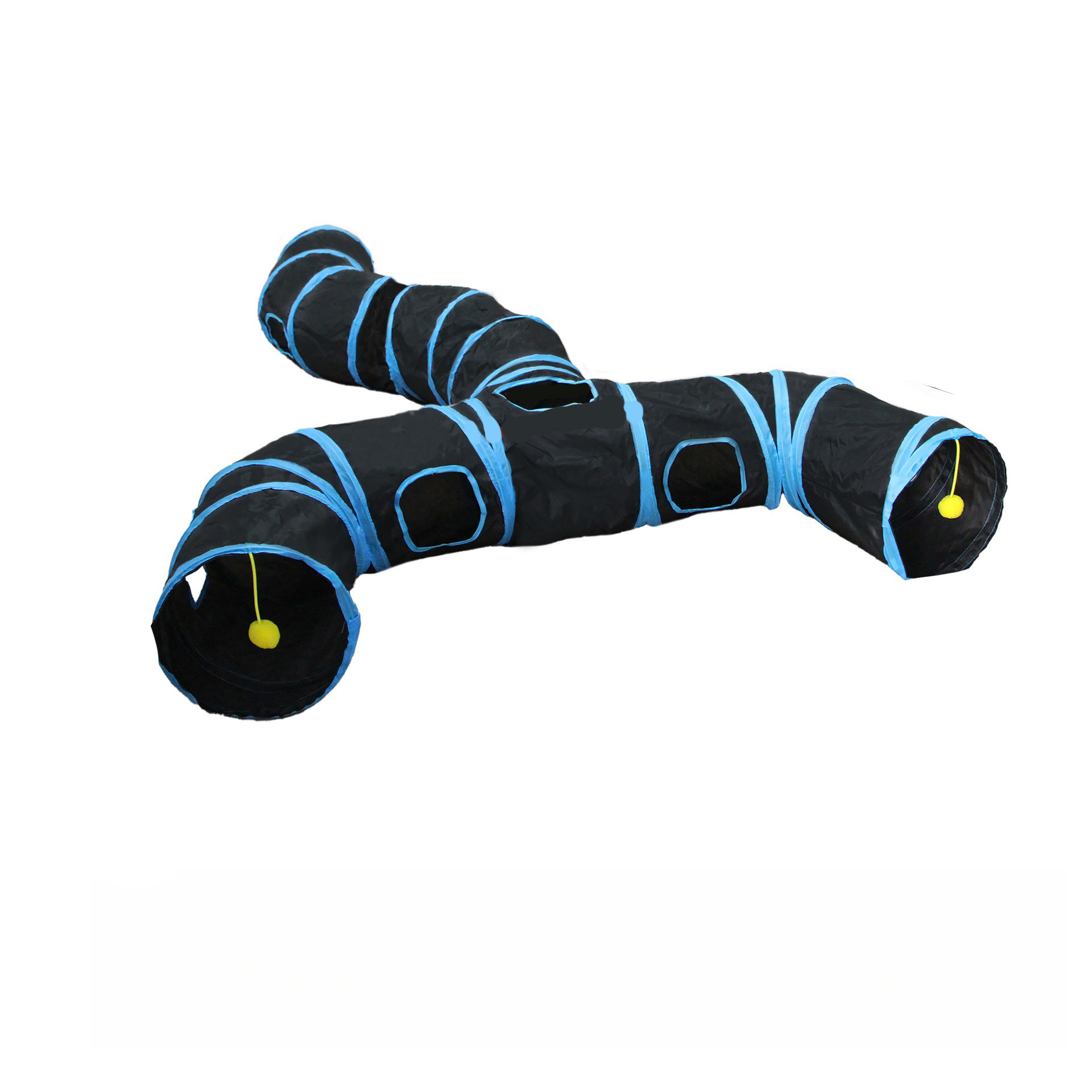 Blue-Black Double-Fork Channell