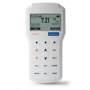 <span class=keywords><strong>HANNA</strong></span> HI98161 <span class=keywords><strong>pH</strong></span>-<span class=keywords><strong>mètre</strong></span> portable professionnel pour l'assurance alimentaire, matériau plastique, précision de 0,02 <span class=keywords><strong>pH</strong></span>, pile AAA, fabriqué en Roumanie - Product Image 6