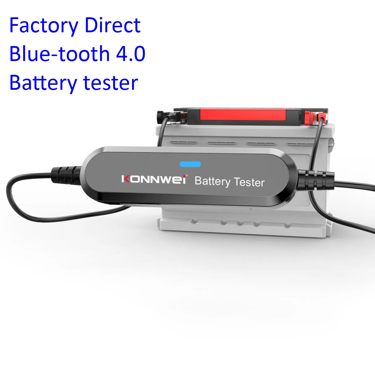 Factory Konnwei battery tester 12v batteries capacity tester bluetooth KONNWEI BK100 wireless 12 volt battery monitor for Cars