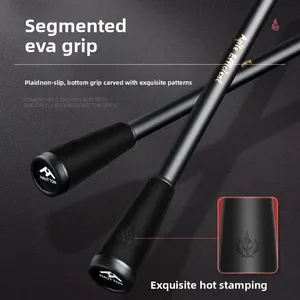 <span class=keywords><strong>Canne</strong></span> à Pêche Baitcasting en Fibre de Carbone avec Anneaux Fuji, 1.68m 1.98m 2.1m, pour Achigan <span class=keywords><strong>Brochet</strong></span> Truite Perche et Pêche au Lancer - Product Image 5