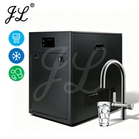 Distributeur d'eau sous évier 4L pour eau purifiée, froide et à température ambiante, avec purificateur d'eau et robinet numérique mécanique tout en métal