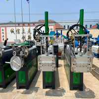 Mesin Daur Ulang Sampah Plastik Apung WENDA LDPE EPS PA PPR Granulator Kapasitas Tinggi 55KW 10 Ton/Hari