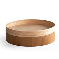Plateau de service de luxe de haute qualité pour la décoration de la maison, matériaux naturels, plateau en bois écologique
