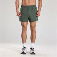 Shorts de course pour hommes GH avec logo personnalisé, cordon de serrage, séchage rapide, respirants, pour marathon, entraînement, gym, fitness, sport décontracté