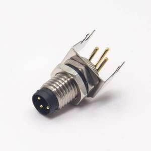 DREAM START M8 Mâle/Femelle Courbé Droit <span class=keywords><strong>Jack</strong></span> Socket 3 4 5 6 8 Pin Solder IP67/68 Waterproof PCB Panel Connector - Product Image 2