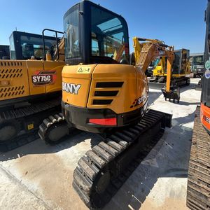 Excavadora Hidráulica de 3.5 Toneladas de Alta Calidad SY35U, Mini Excavadora Usada con Piezas Originales en Buen Estado, Lista para Trabajar, Exportación Global - Product Image 3