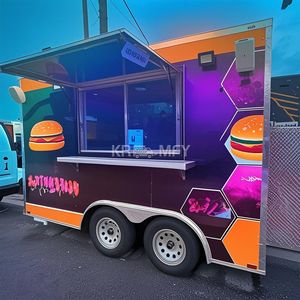 Camions de restauration rapide fabriqués en Chine en 2025, chariots mobiles de restauration, remorque alimentaire mobile avec équipement de cuisine complet - Product Image 4