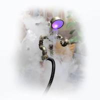 Chicha robotisée rechargeable avec batterie électrique et lumière LED