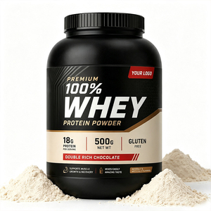 Integratore per Aumento Massa Muscolare <span class=keywords><strong>in</strong></span> <span class=keywords><strong>Polvere</strong></span> per Allenamento e Esercizio Fisico, Proteine del Siero di Latte per Aumento di Peso, Integratore Fitness Personalizzabile - Product Image 1