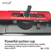 WYLIE WL-117R Chauffe-écran et séparateur métallique 0-150°C avec ventouse puissante pour réparation de téléphones