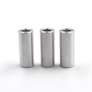 OEM 사용자 정의 uns나사 라운드 화이트 블랙 니켈 플레이트 스테인레스 스틸 알루미늄 슬리브 부싱 스페이서 - Product Image 3