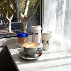 Fabricante de Vasos de Papel para Café Caliente Sunshine de 16 oz, Vasos Desechables Negros para Té de 12 oz para Llevar, con Logotipo Personalizado - Product Image 3