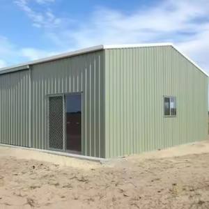 บ้านวิลล่ากลางแจ้งแบบสำเร็จรูปหรูหราบ้านโครงสร้างเหล็กหลังคาคลังสินค้า - Product Image 5